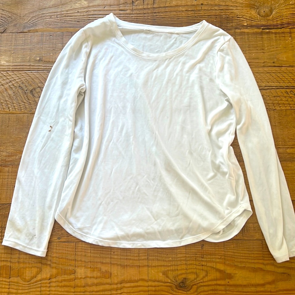 Milky white undershirt